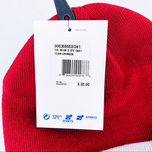 Nike Sports Specialties Oklahoma Sooners Winter Hat Beanie Mens Womens Fan Gift - Picture 4 of 9